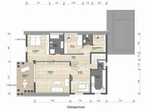 Grundriss Obergeschoss