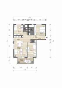 Grundriss Whg