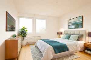 Schlafzimmer virtuelle Möblierung