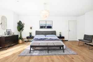 Schlafzimmer virtuelle Renovierung & Möblierung