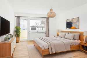 Schlafzimmer mit Möbel