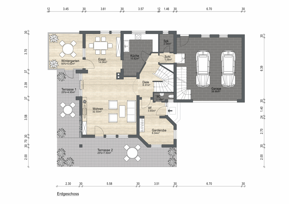 Grundriss EG