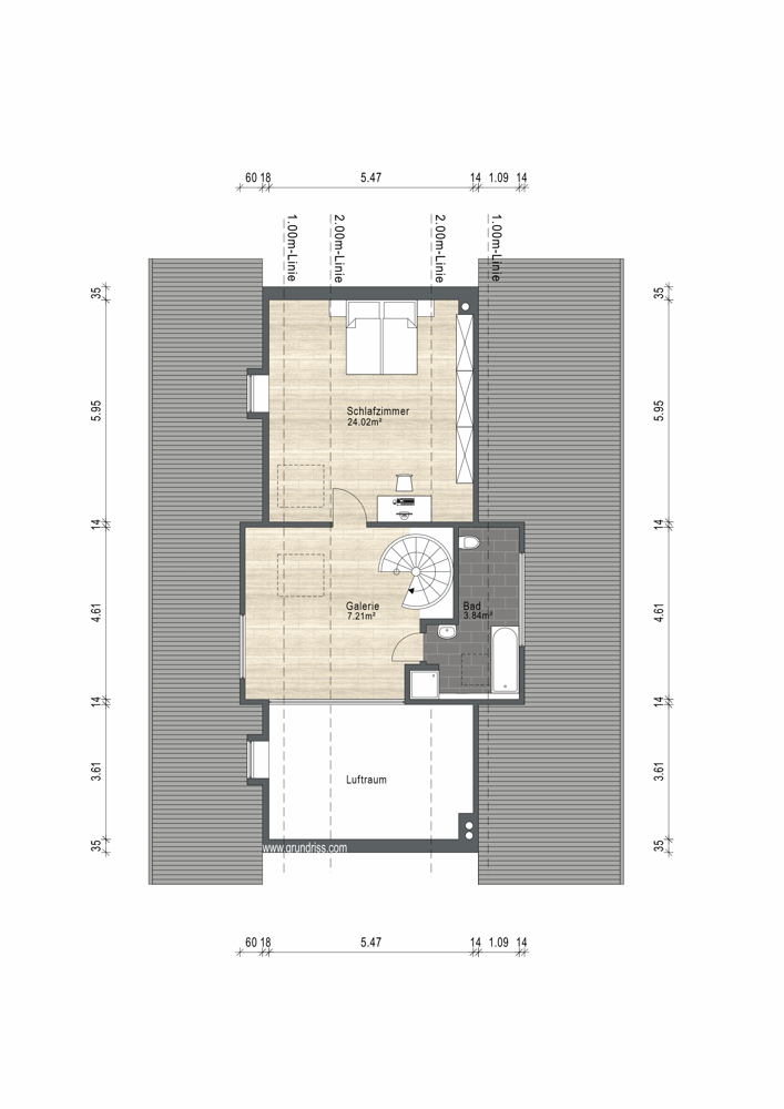 Grundriss DG
