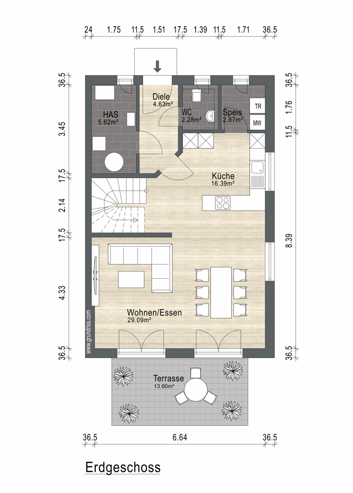 Grundriss EG