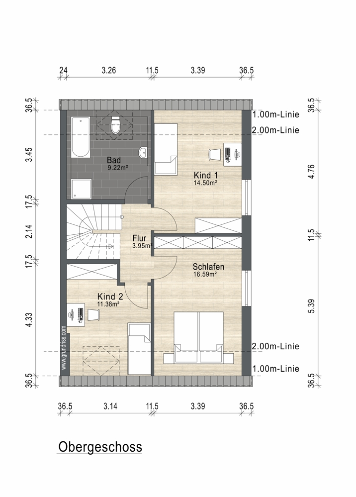 Grundriss OG