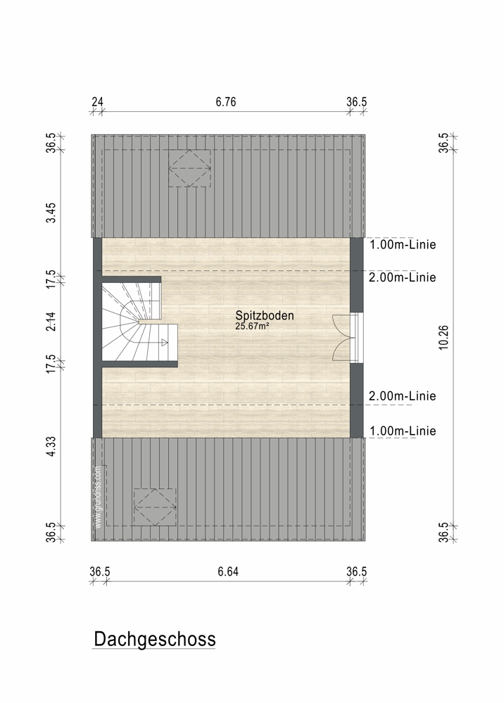 Grundriss DG