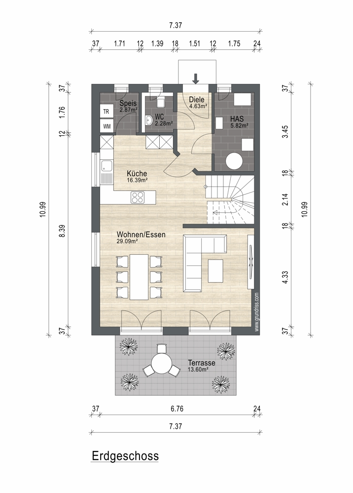Grundriss EG
