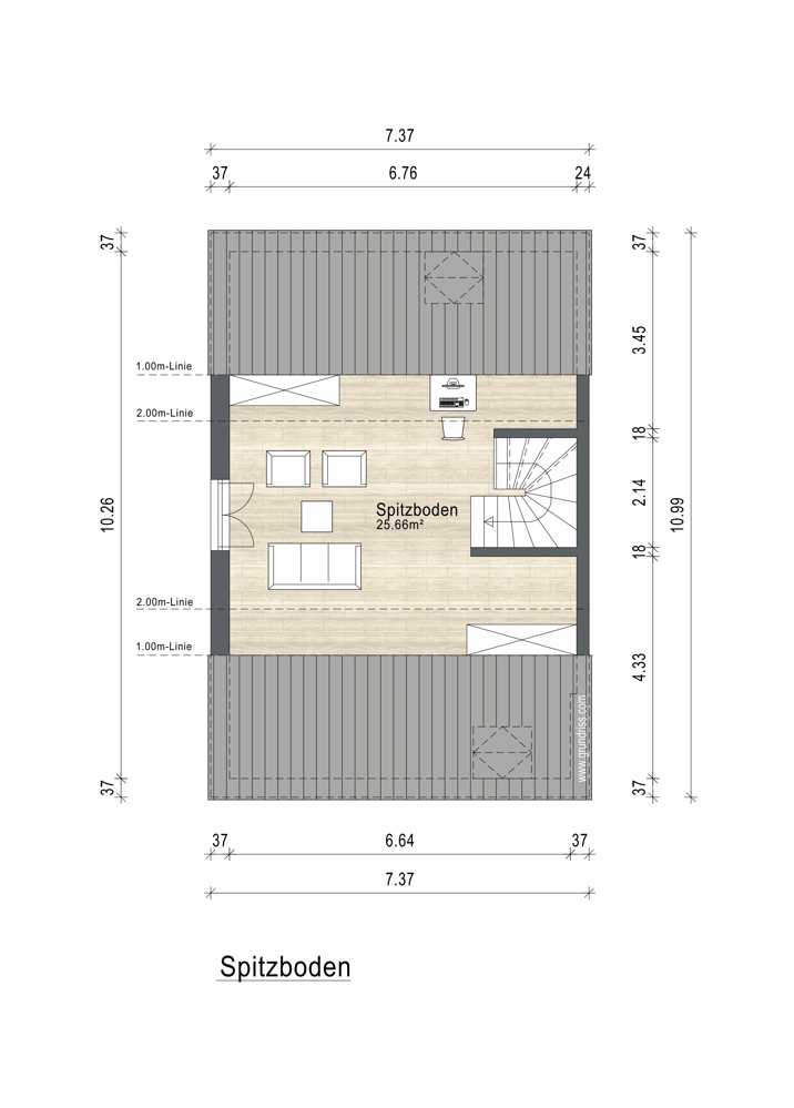 Grundriss DG