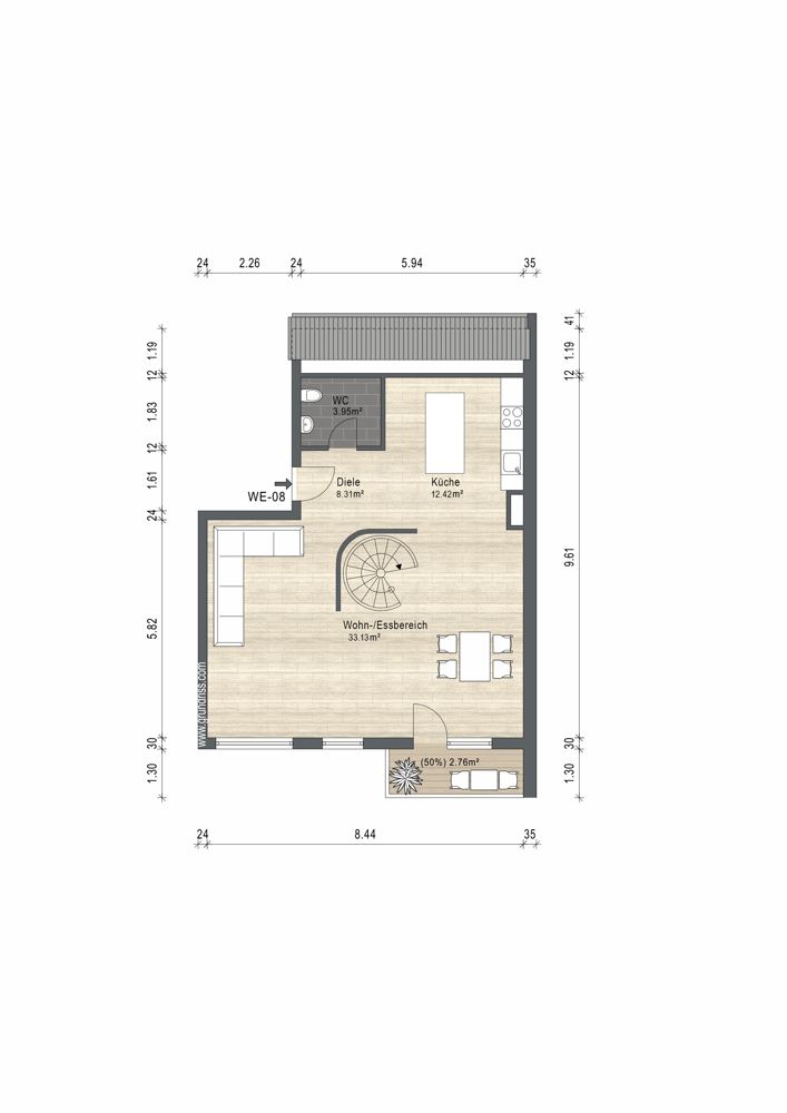 Grundriss OG