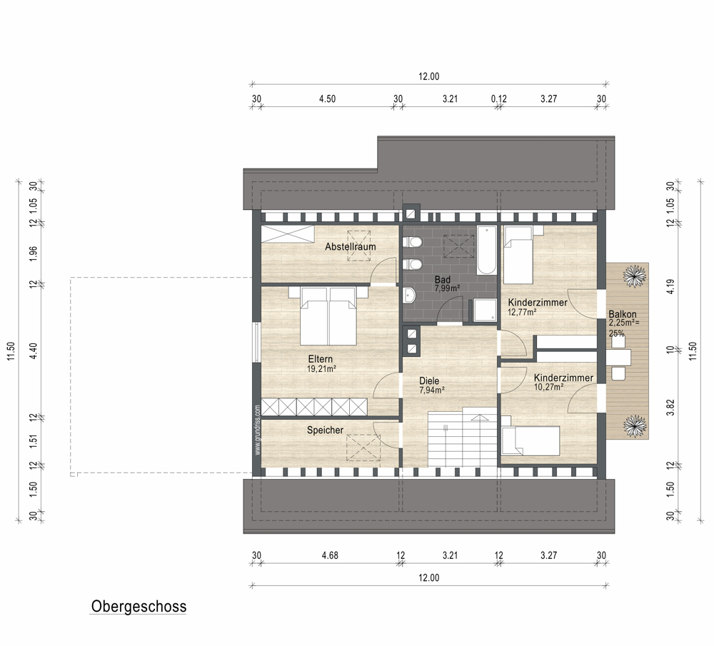 Grundriss OG