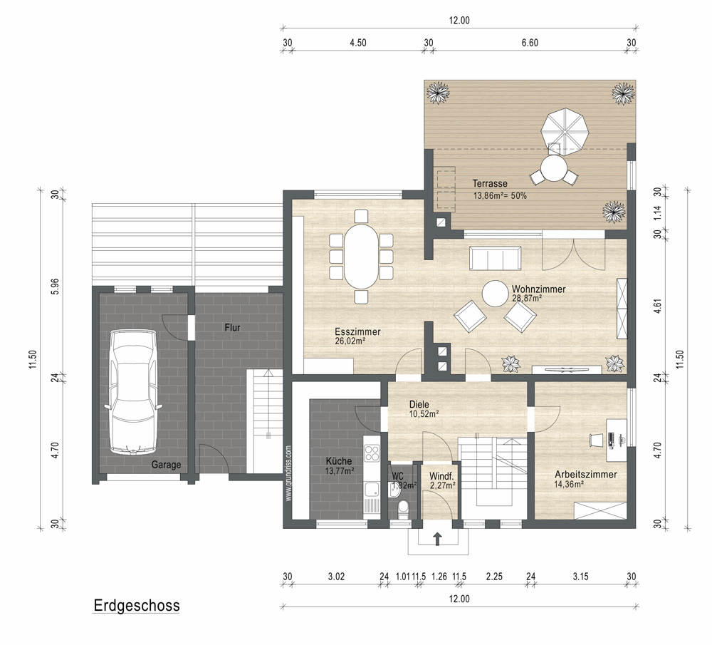 Grundriss EG
