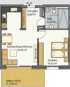 Grundriss Whg. 10