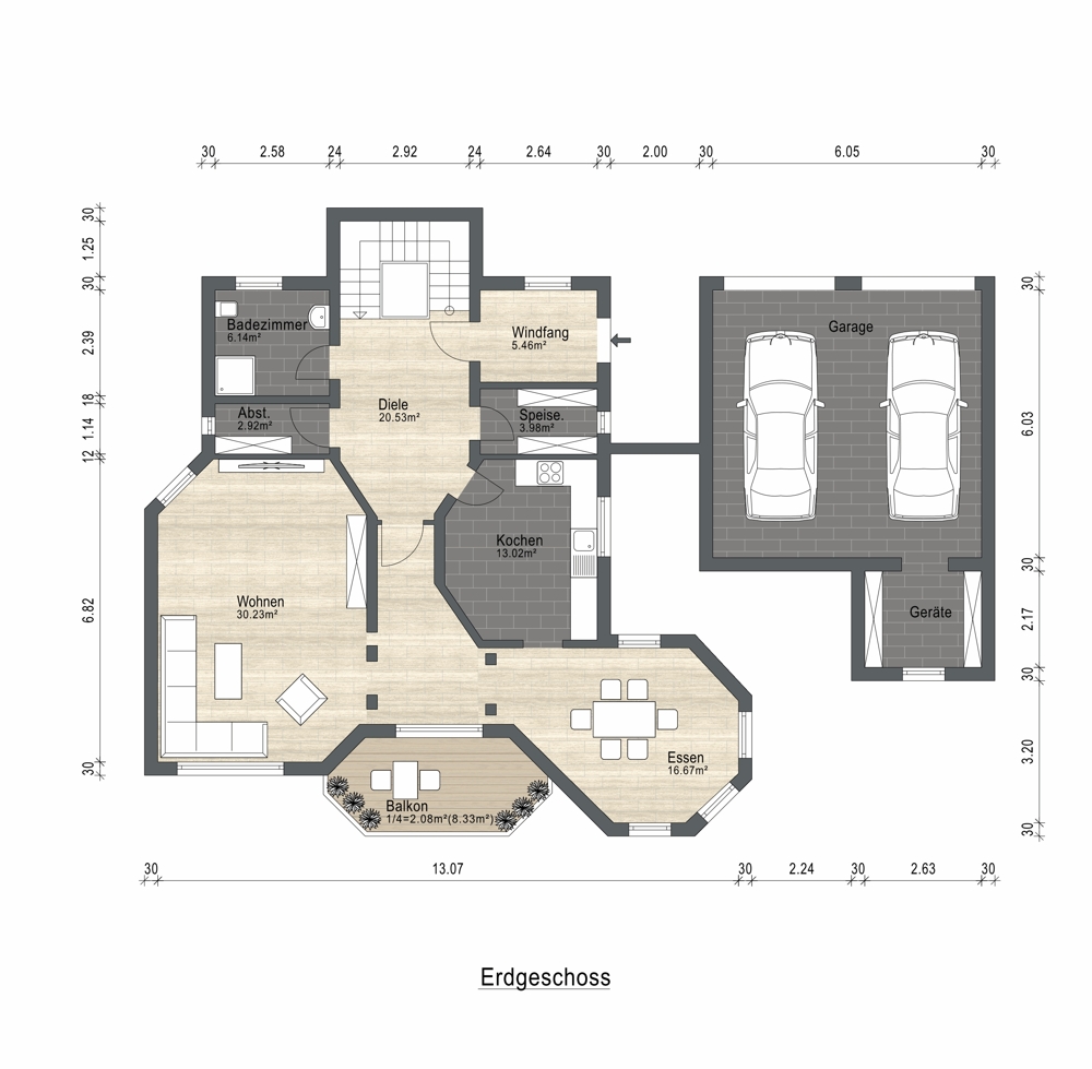 Grundriss EG