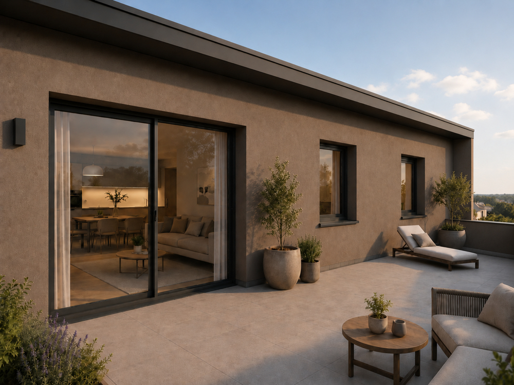 Dachterrasse