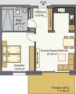 Grundriss Whg. 30