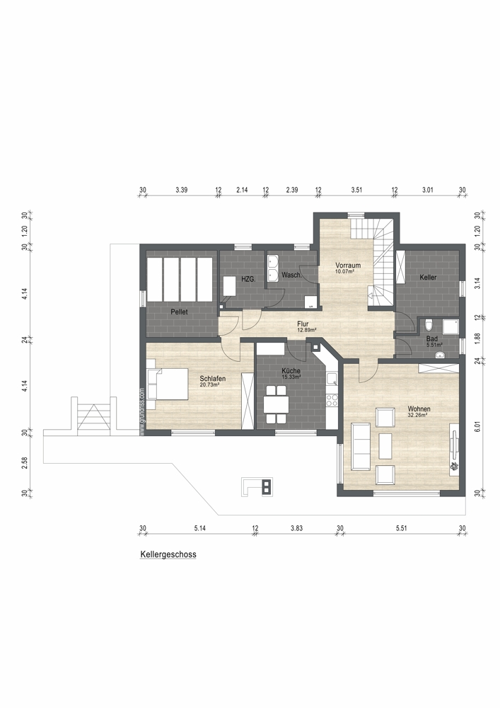 Grundriss KG