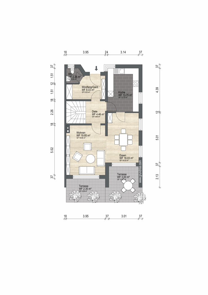 Grundriss EG